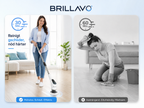 BRILLAVO Brosse de nettoyage sans fil 7-en-1 Plus de brillance. Moins d'effort.