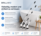 BRILLAVO Brosse de nettoyage sans fil 7-en-1 Plus de brillance. Moins d'effort.